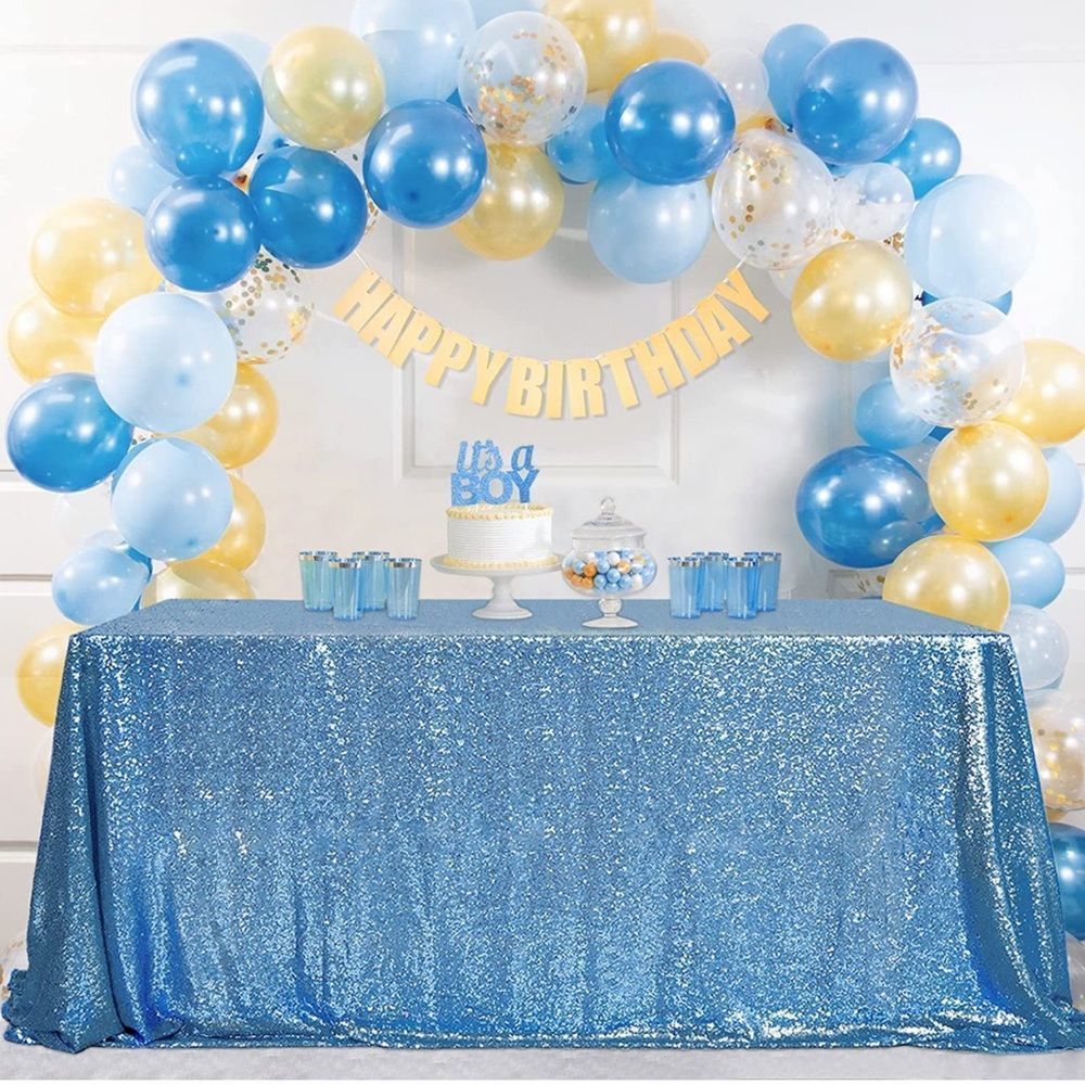 SEQUIN table cloth square